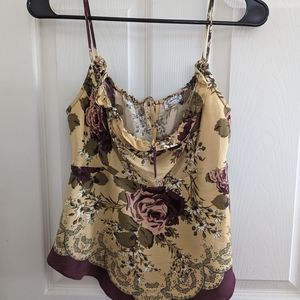 Intimately Free People floral tank top